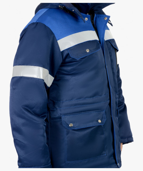 Костюм мужской зимний СИРИУС-ТИТАН куртка, п/к, синий