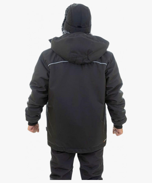 Куртка зимняя мужская Brodeks KW210, цвет чёрный
