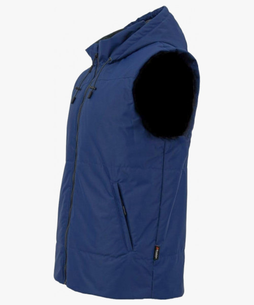 Жилет утеплённый Brodeks KW112, цвет синий