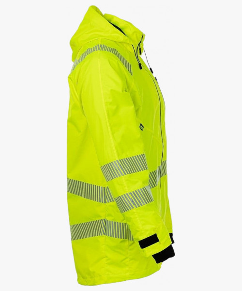 Куртка-парка сигнальная летняя Brodeks KS223, цвет жёлтый