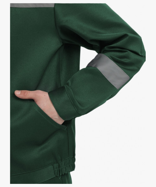 Костюм Лигор-2 СОП (тк.Смесовая,210) п/к, зеленый/желтый