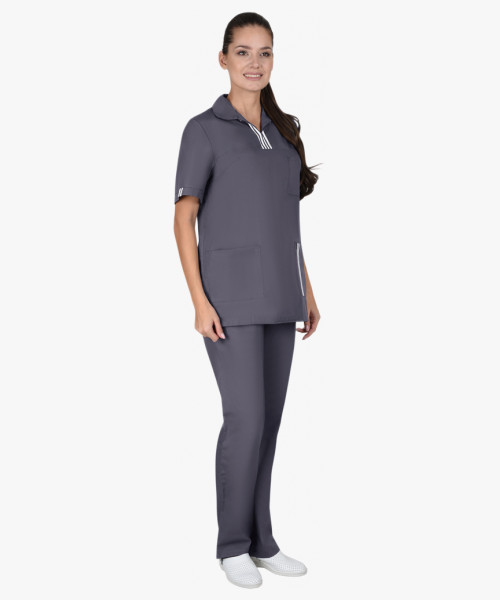 Костюм СИРИУС-ВИКТОРИЯ женский тёмно-серый