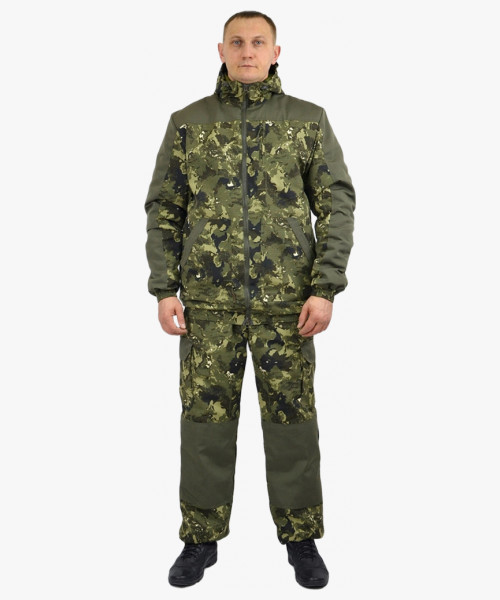 Костюм мужской Турист д/сезонный (тк.Рип-Стоп,210), КМФ сепия/хаки