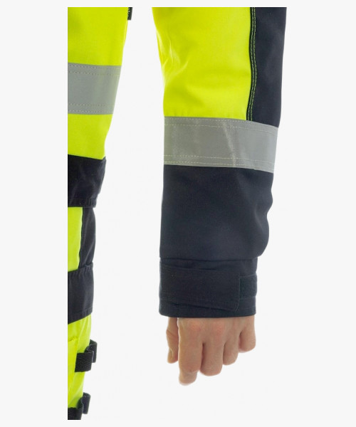 Куртка сигнальная Brodeks KS218, цвет жёлтый, чёрный