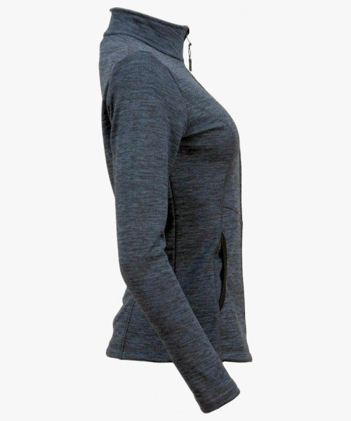 Толстовка флисовая женская Brodeks KS244 cation, цвет серый