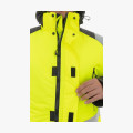 Куртка-парка сигнальная зимняя Brodeks KW217, цвет жёлтый, чёрный