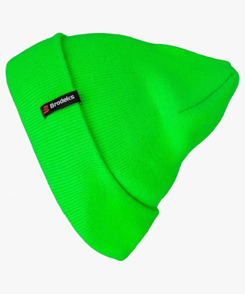 Шапка Brodeks Light Longer HV, цвет зелёный