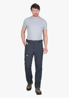 Брюки СИРИУС-СПЕЙС софтшелл сине-серые