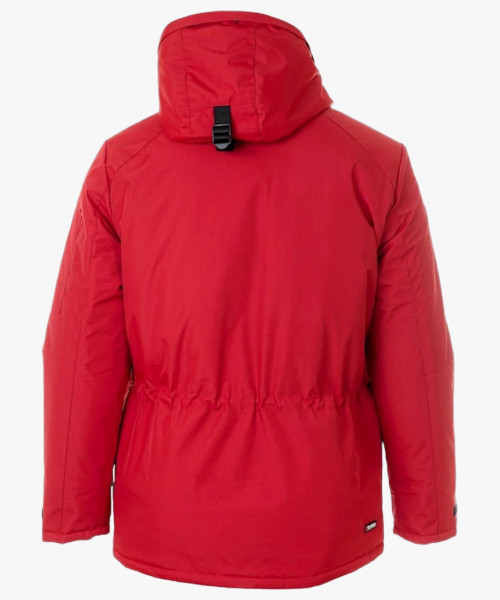 Куртка-парка зимняя мужская Brodeks KW204, цвет красный