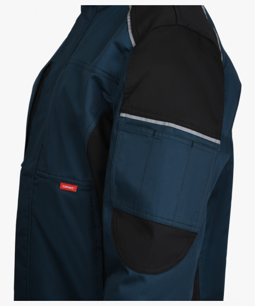 Костюм СИРИУС-ЦИТРИН куртка, полукомбинезон, морена с черным