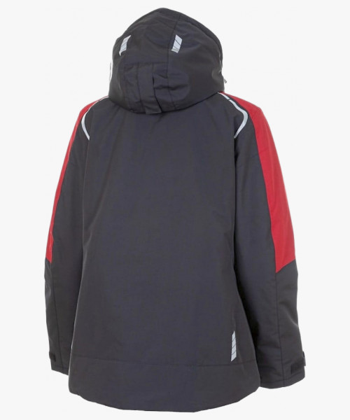 Куртка женская зимняя Brodeks KW 208, цвет чёрный, красный