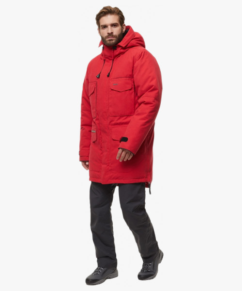 Куртка зимняя BASK ТАЙМЫР, красный