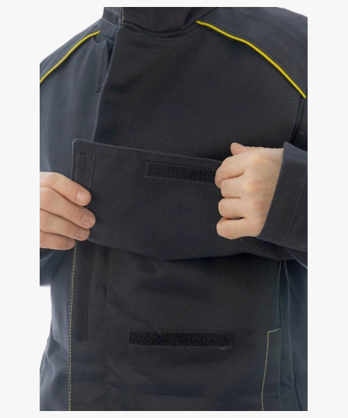 Куртка сварщика Brodeks FS28-02, цвет чёрный