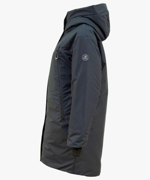 Куртка-парка женская зимняя Brodeks KW258, цвет чёрный
