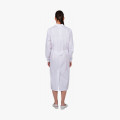 Халат женский с рельефами белый