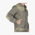Куртка СИРИУС-ВЕСТ-ВОРК  т.оливковый со св.оливковым пл. 275 г/кв.м