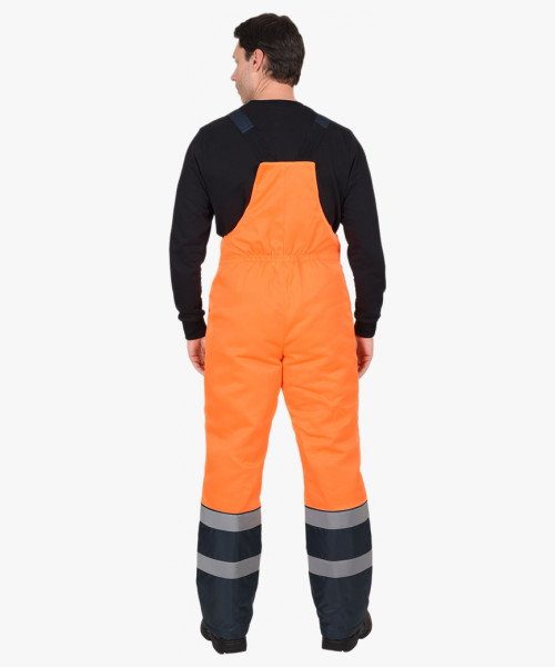 Костюм СИРИУС-МАГИСТРАЛЬ-3-РОСС куртка, п/к, синий с оранжевым и СОП