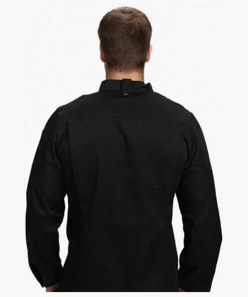 Китель повара Гастро (тк.Смесовая,160), черный