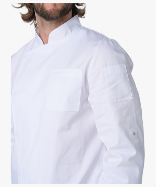 Китель повара Гастро (тк.Смесовая,160), белый