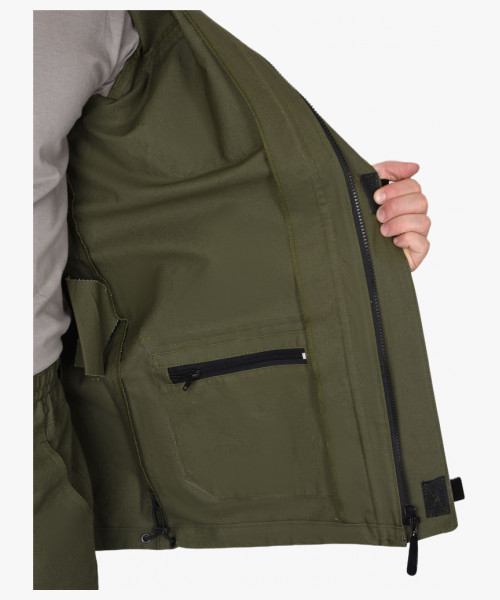 Куртка-штормовка СИРИУС-ГЕО (п-но палаточн.) Хаки