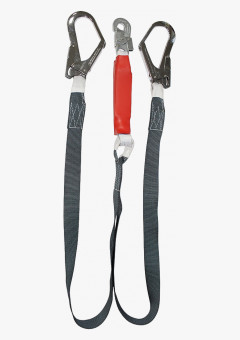 Строп аАд К50+К20 NL (лента) двойной с амортизатором 2 бол.+1 соед. кар.