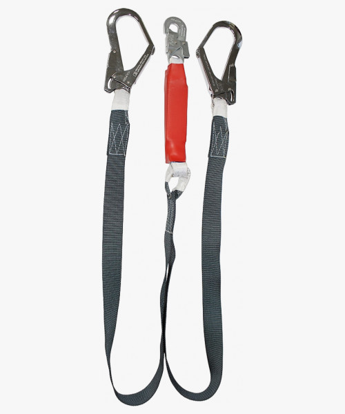 Строп аАд К50+К20 NL (лента) двойной с амортизатором 2 бол.+1 соед. кар.