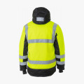 Куртка сигнальная зимняя Brodeks KW216, цвет жёлтый, чёрный