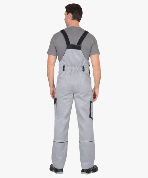 Костюм СИРИУС-ПРАКТИК куртка, п/к св. серый с черным