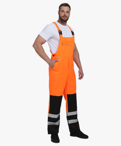 Костюм сигнальный Ярксион-2 СОП К. (тк.Смесовая,210) п/к, оранжевый/т.синий