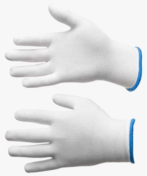 Перчатки ProfLineBase нейлоновые, белый