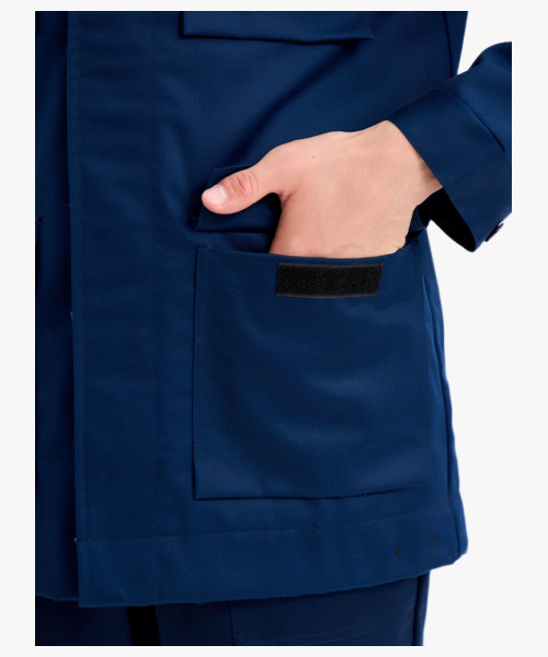 Костюм летний Энергия-Б (35,2 кал.), т.синий/оранжевый