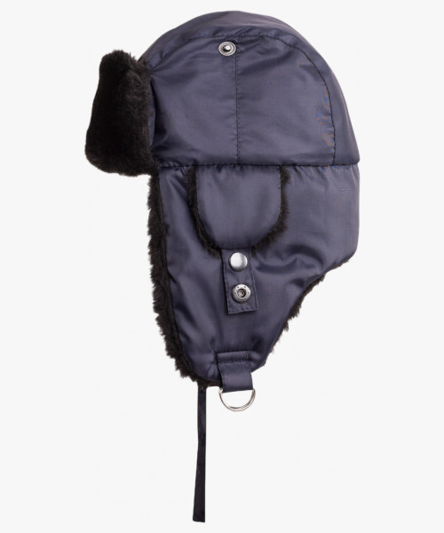 Шапка-ушанка СИРИУС-ЕВРО плюс т.синяя (тк. Оксфорд)