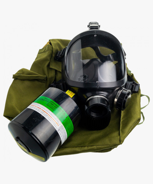 Противогаз промышленный Бриз-3301 (ППФ) К3Р3 R D с маской ППМ-88