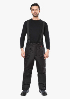 Брюки СИРИУС-АЛЕКС зимние, чёрные