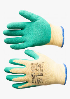 Перчатки ProfLineSpecialist полиэфирные с РЛ-покрытием, желтый