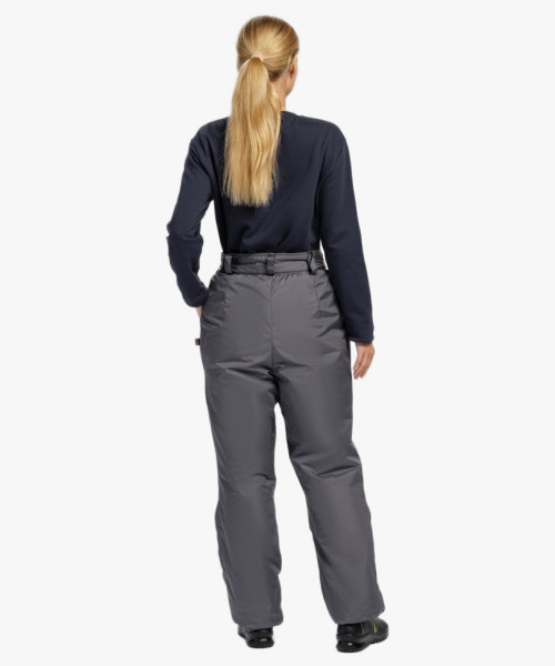 Брюки зимние женские Сакрин (тк.Дюспо), т.серый