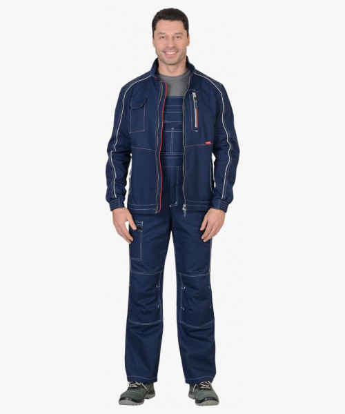 Костюм мужской СИРИУС-АЛЕКС куртка, п/к, синий