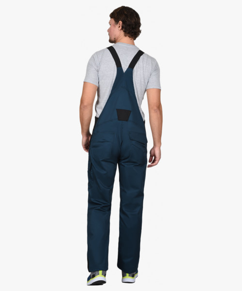 Костюм СИРИУС-ЦИТРИН куртка, полукомбинезон, морена с черным