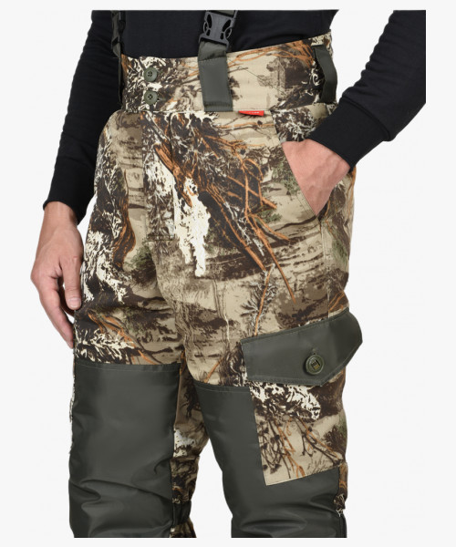 Костюм СИРИУС-ГОРКА зимний: куртка дл., брюки (тк.CROWN-230) КМФ Серый мох