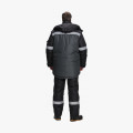 Костюм зимний Беркут СОП CH (тк.Таслан) п/к, черный/т.серый