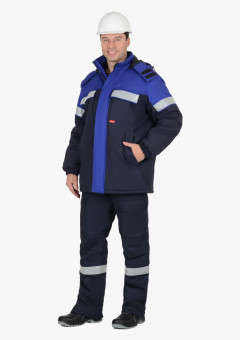 Костюм СИРИУС-СУРГУТ-С-РОСС куртка, п/к антистат МВО