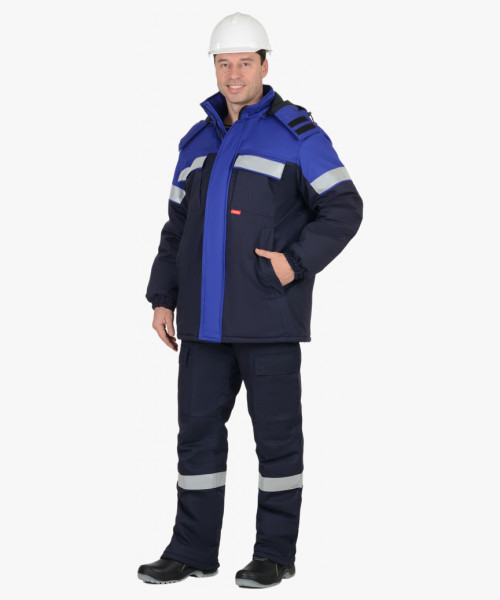 Костюм СИРИУС-СУРГУТ-С-РОСС куртка, п/к антистат МВО