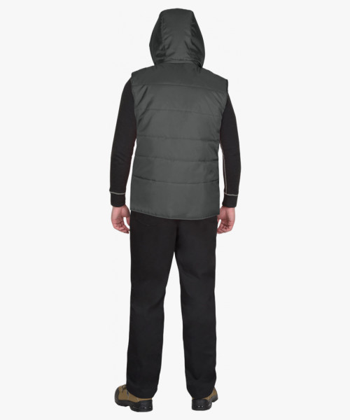 Жилет СИРИУС-ИМИДЖ тёмно-серый