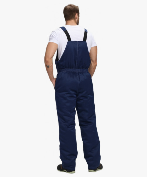 Костюм зимний Флофт-2 (тк.Смесовая,210) п/к, т.синий/васильковый