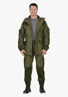 Костюм СИРИУС-ГОРКА куртка, брюки, помочи (полотно палаточное) олива