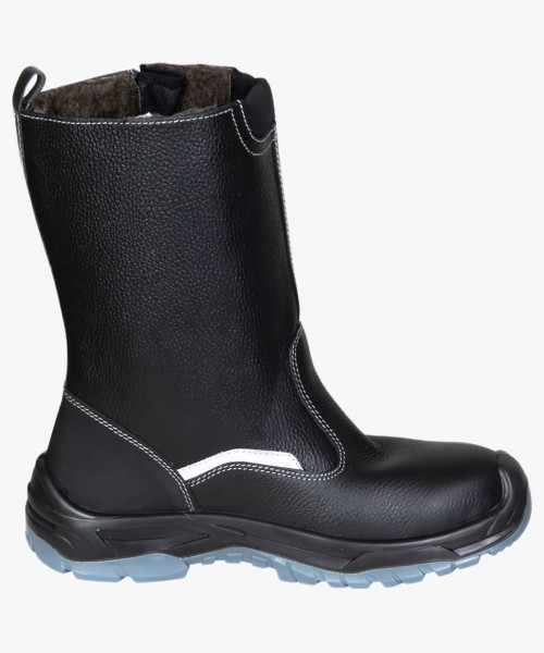 Сапоги SAVЁL-ДЖЕТ-ЗИМА, кожа, шерстин, МП МС, ПУ-ТПУ