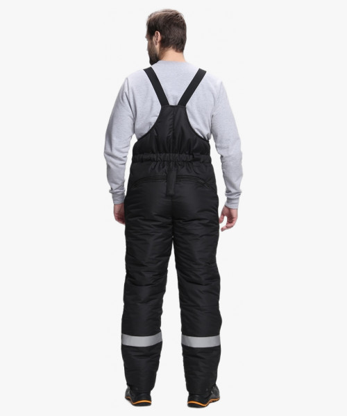 Костюм зимний Беркут СОП CH (тк.Таслан) п/к, черный/т.серый