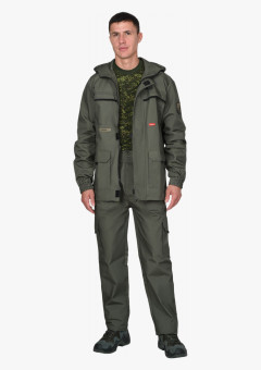 Костюм СИРИУС-ГЕО куртка, брюки, тёмно-зелёный