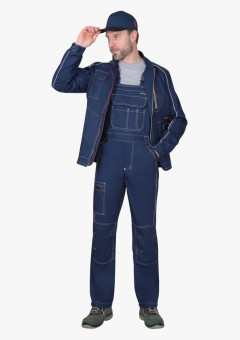 Костюм мужской СИРИУС-АЛЕКС куртка, п/к, синий