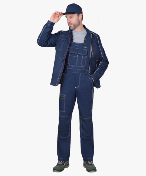 Костюм мужской СИРИУС-АЛЕКС куртка, п/к, синий